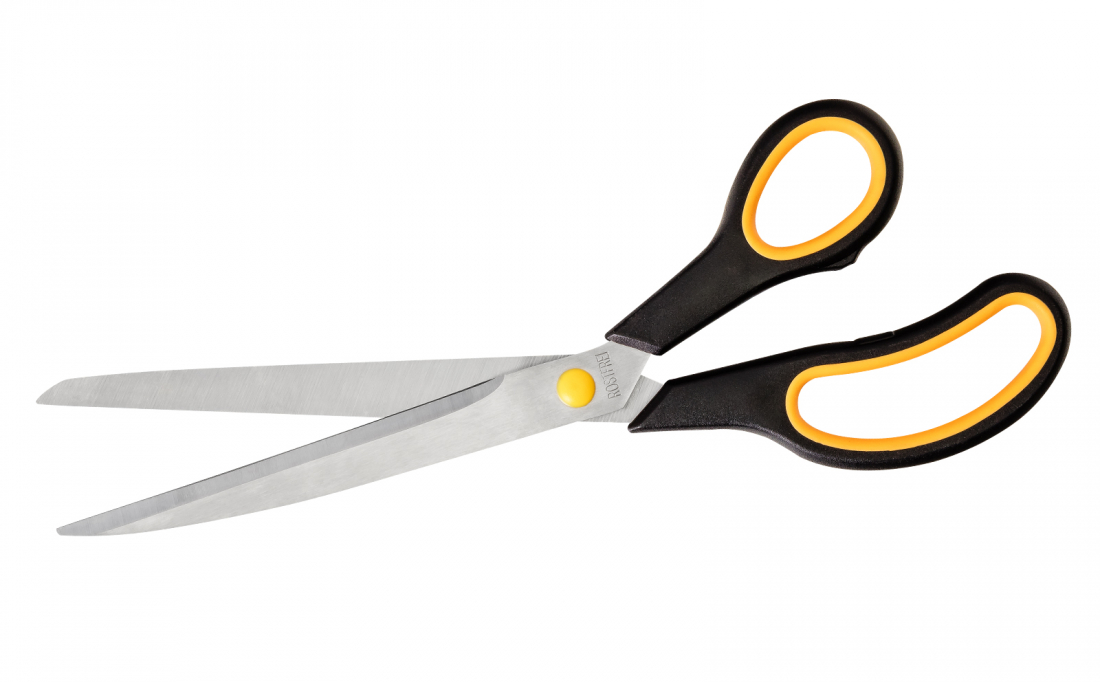 Colorus Tapezierschere PLUS mit 2K Comfort Griff und Edelstahlblatt 28cm 