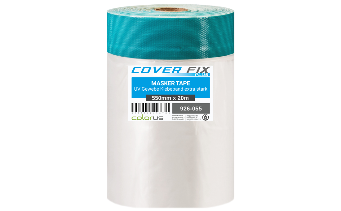 COVER FIX Masker Tape UV Gewebe extra stark PLUS 140cm x 20m 140cm x 20m