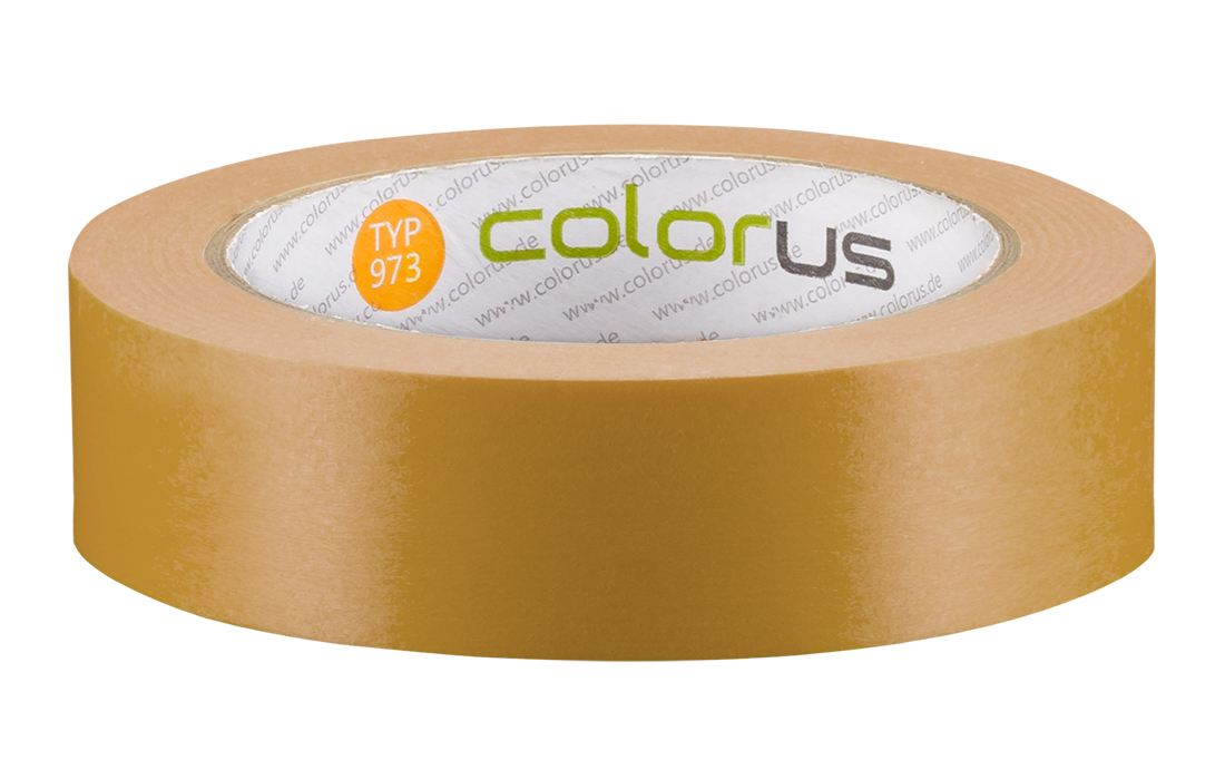 Colorus Feinkrepp CLASSIC Klebeband beige 60° 50m 24mm 24mm