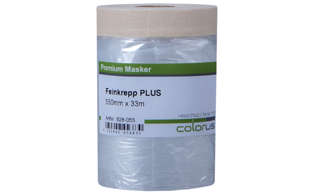 Colorus Masker Tape PLUS Feinkrepp 180cm x 33m 180cm x 33m