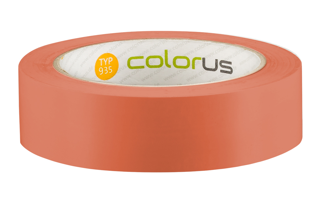 Colorus Putzerband CLASSIC orange glatt 60° 33m 30mm 30mm