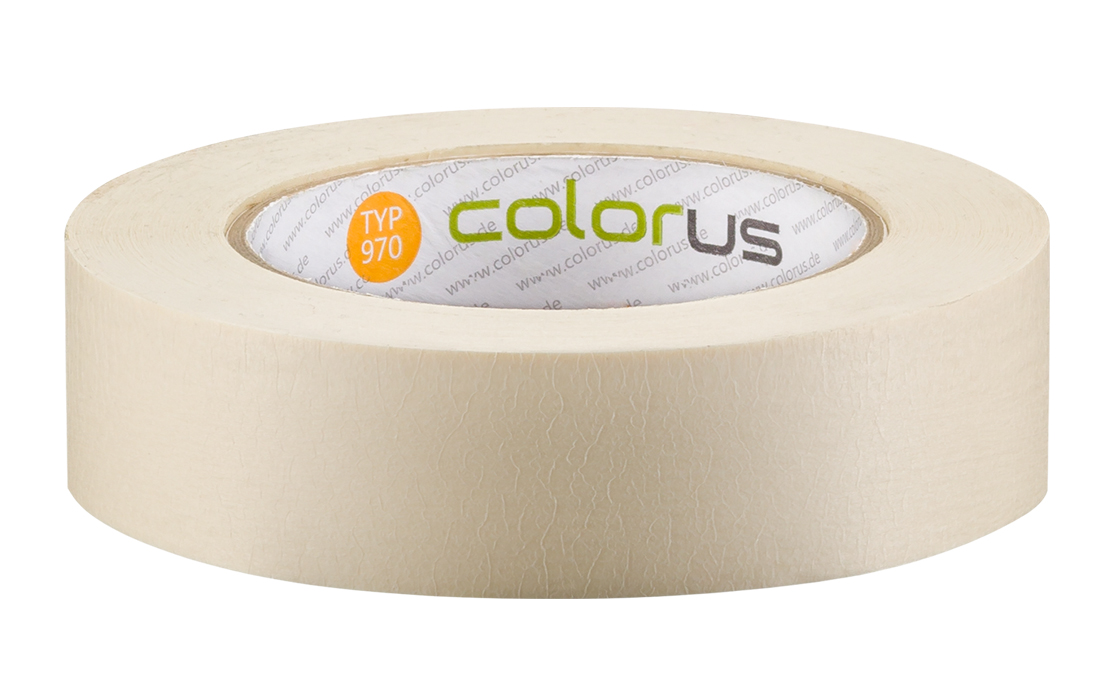 Colorus Feinkrepp PLUS Klebeband 90° 50m 30mm 30mm