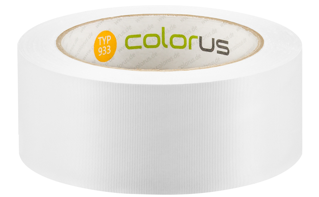 Colorus Putzerband CLASSIC weiß quergerillt 60° 33m 50mm 50mm