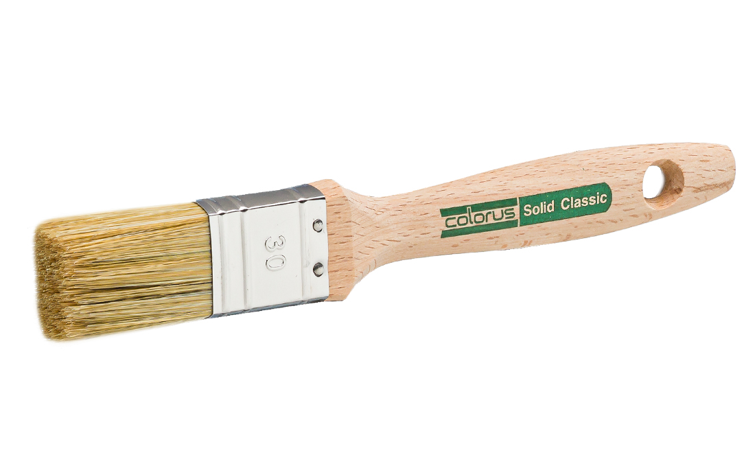 Colorus Solid CLASSIC Flachpinsel 9.Stärke 80% Tops 30mm 30mm
