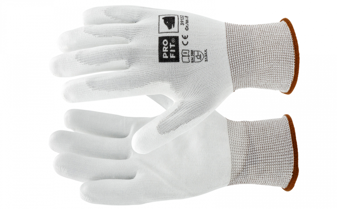 Montagehandschuhe Feinstrick PU "Sensitive Grip" BASIC Größe XXL (11) XXL (11)