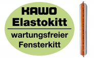 KAWO Elastokitt Elastischer 1-K Dichtkitt auf modifizierter Siloxanharzbasis Folienbeutel 620 ml altweiß 