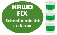 KAWO Fix Schnellbindekitt Eimer grau 