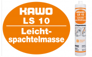 KAWO LS 10 Premium Leichtspachtelmasse mit feinkörniger Struktur 310 ml weiß  