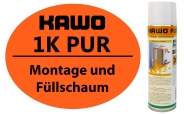 1-K PUR-Schaum zum Montieren, Kleben, Verfüllen, Dämmen, Isolieren 