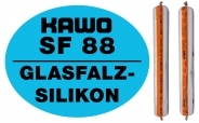 KAWO SF 88 Premium 1K Glasfalz Silikon Dichtstoff Folienbeutel 620 ml weiß 