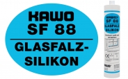 SF 88 Premium 1K Glasfalz Silikon Dichtstoff 310 ml weiß 