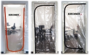 Staubschutztüre PLUS 150µ PE Folie für Türen bis zu 1,2 x 2,2m Breite 
