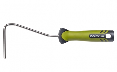 Colorus Farbwalzen Bügel PLUS Edelstahl 2K Comfort Griff für 10 bis 16cm Farbwalzen 29cm Länge 29cm Länge