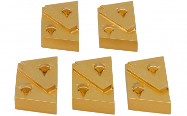 Colorus PKD Schleifschuh Set 5 teilig für Eibenstock EBS 235.1 (Vergleichstyp 37121000) 