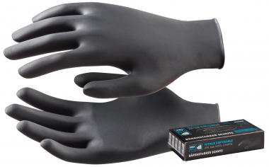 PRO FIT Nitril Einweghandschuhe, ungepudert, 100 Stück pro Box 