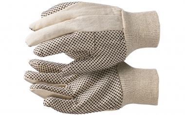 Arbeitshandschuhe Baumwolle "Easy Grip“ genoppt Größe 10 (XL) 