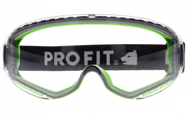 PRO FIT Vollsicht Schutzbrille T-SPEX, klare Polycarbonatscheibe 