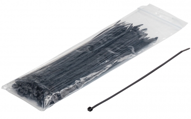 Profi Kabelbinder schwarz 100 Stück/Pack 4,8 x 450mm 4,8 x 450mm