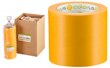 Colorus Fineline Goldband MAXI Soft Tape CLASSIC 50m x 100mm Karton Aktion - 12 Rollen 