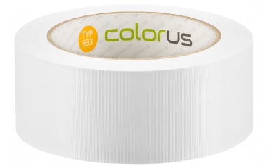 Colorus Putzerband CLASSIC weiß quergerillt 60° 33m 