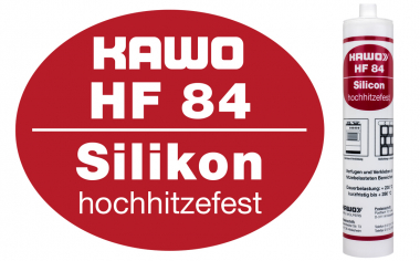 KAWO HF 84 Premium 1K Hitzefest Silikon Dichtstoff 310 ml rotbraun 
