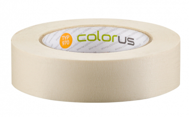 Colorus Feinkrepp PLUS Klebeband 90° 50m 30mm 30mm