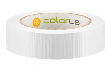 Colorus Putzerband CLASSIC weiß quergerillt 60° 33m 30mm 30mm