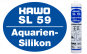 KAWO SL 59 Premium Aquarien Silikon Dichtstoff 310 ml schwarz schwarz - 2